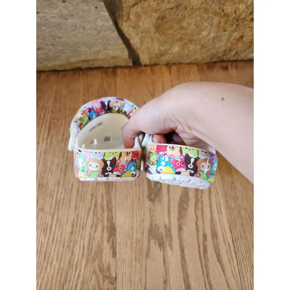 Crocs Kids 11 Squishmallows Classic Clog PS Girls Shoes VGUC
